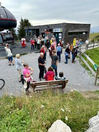 An der Hahnenkammbergstation