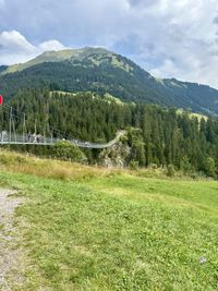 H&auml;ngebr&uuml;cke bei Holzgau